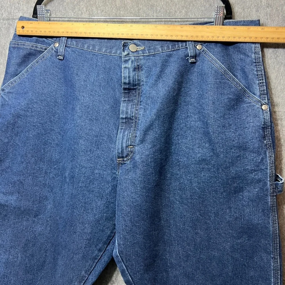 Wrangler Carpenter Jeans Relaxed Fit Denim Work Pants Blue Size 40x30‎